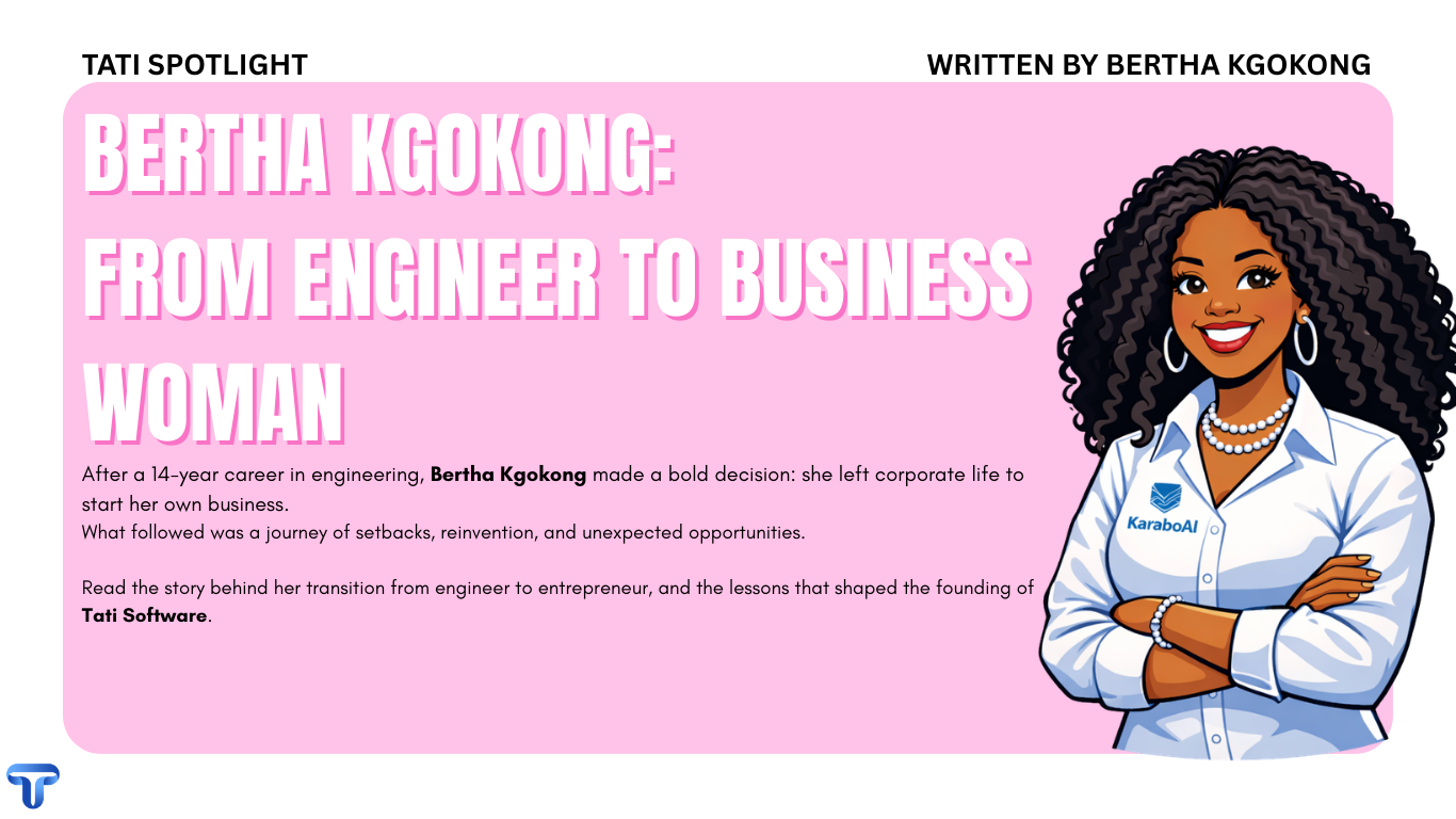 Bertha Kgokong: From Engineer to Business Woman