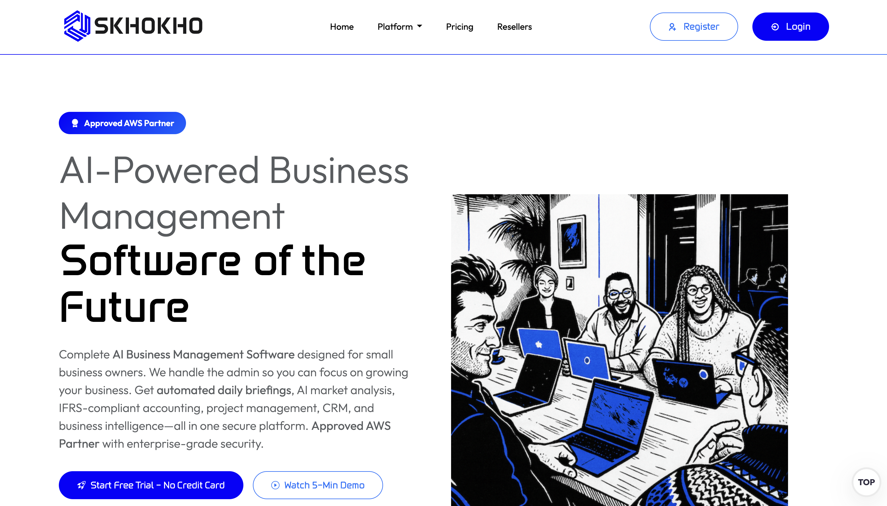 Skhokho Business Management System